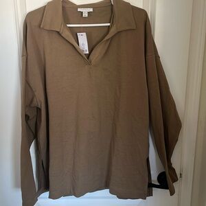 Nwt Top Shop collared top
